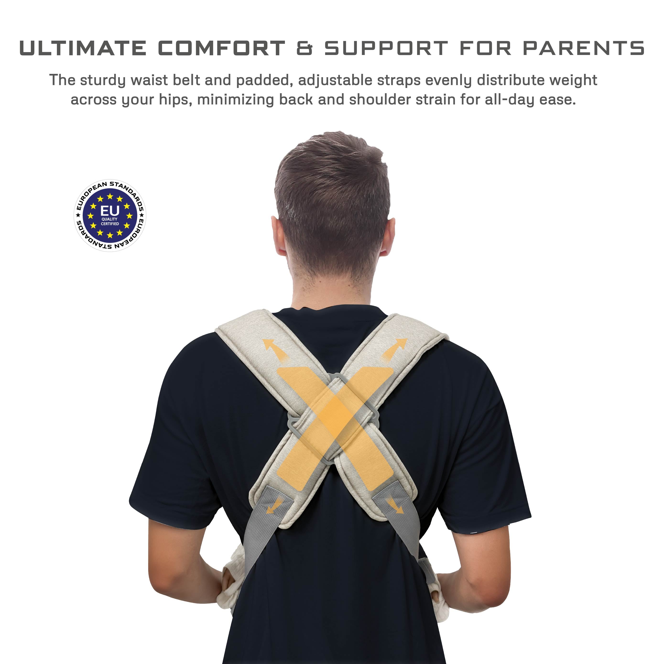 Neobreez Atlix 3 In 1 Convertible Baby Carrier Newborn to Toddler Beige