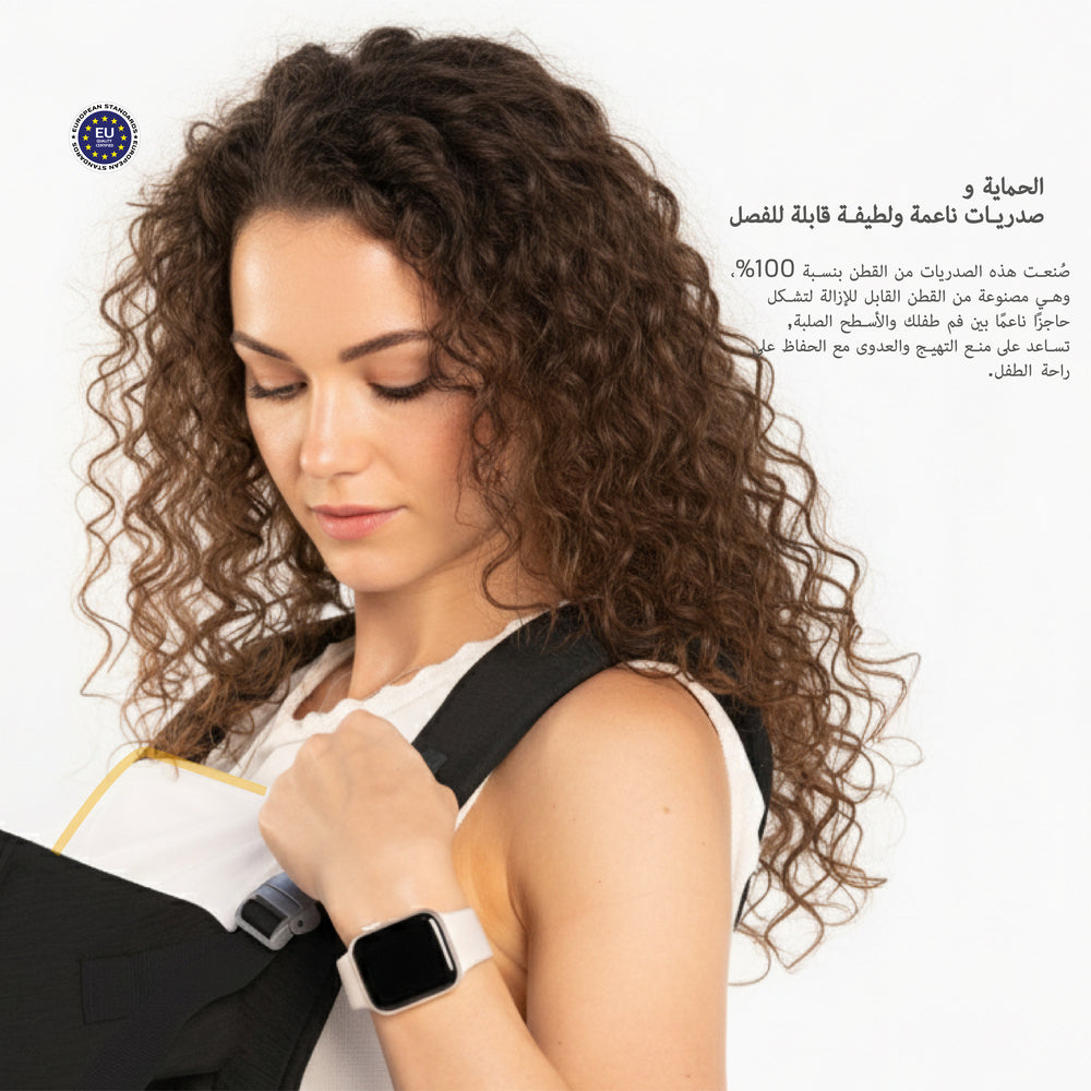 Neobreez Atlix 3 In 1 Convertible Baby Carrier Newborn to Toddler Black