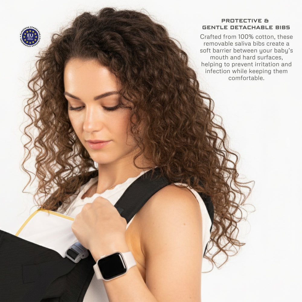 Neobreez Atlix 3 In 1 Convertible Baby Carrier Newborn to Toddler Black