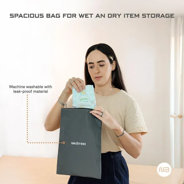 Neobreez Wet and Dry Bag Leak Proof Grey