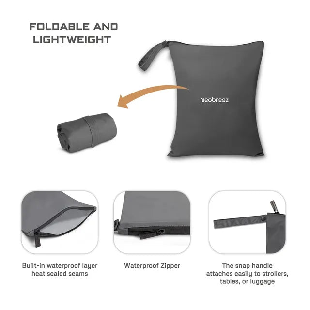 Neobreez Wet and Dry Bag Leak Proof Grey