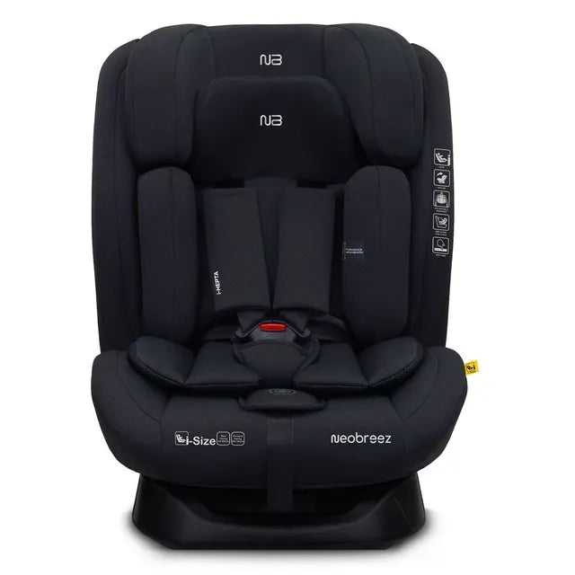 Neobreez i-Hepta i-Size All-In-1 Convertible Car Seat Black