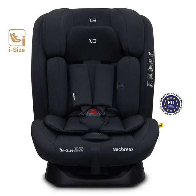 Neobreez i-Hepta i-Size All-In-1 Convertible Car Seat Black
