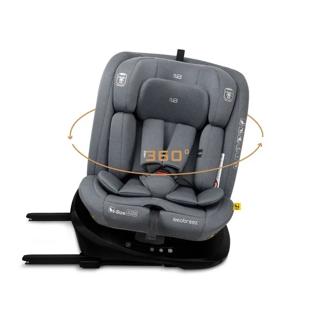 Neobreez - i-Vilo 360-Degree Isofix i-Size Car Seat Grey