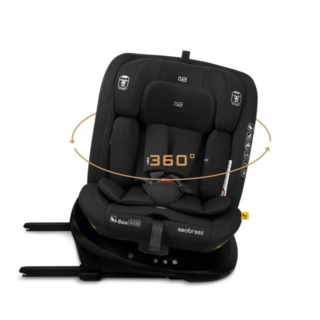 Neobreez - i-Vilo 360-Degree Isofix i-Size Car Seat Black