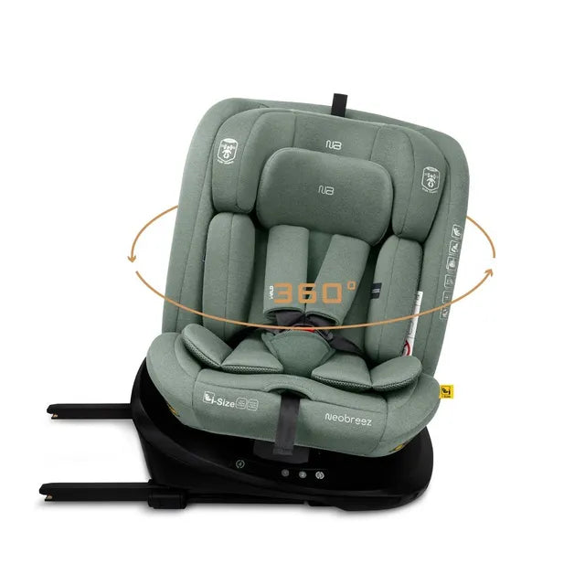 Neobreez - i-Vilo 360-Degree Isofix i-Size Car Seat Green