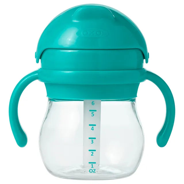 Oxo Tot Transitions Straw Cup Teal 178ml