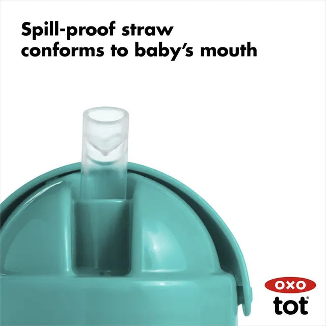 Oxo Tot Transitions Straw Cup Teal 178ml