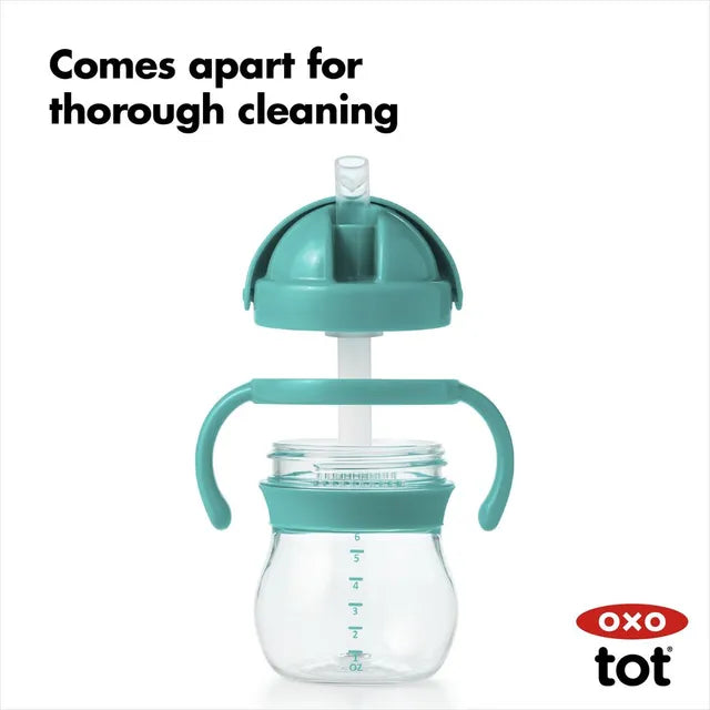 Oxo Tot Transitions Straw Cup Teal 178ml