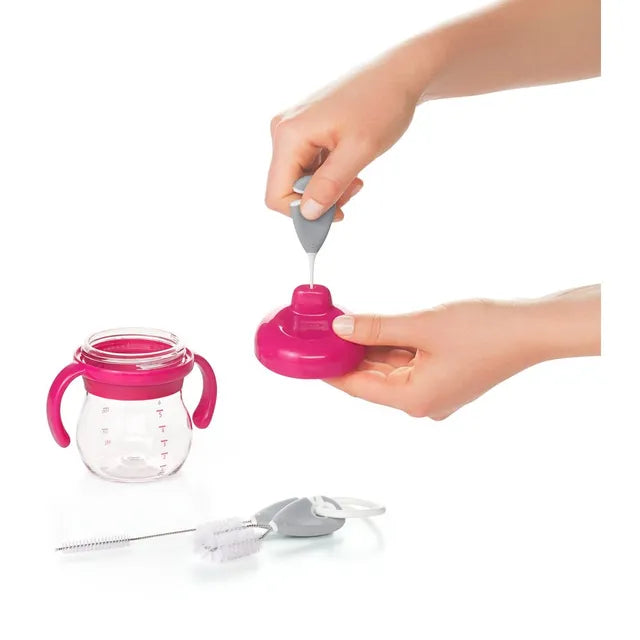 Oxo Tot Cleaning Set For Straw & Sippy Cup Gray