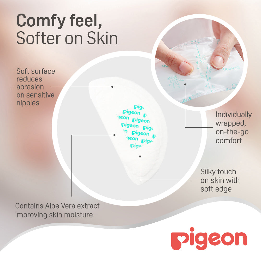 Pigeon Breast Pad Honey Comb 60 Pcs Box