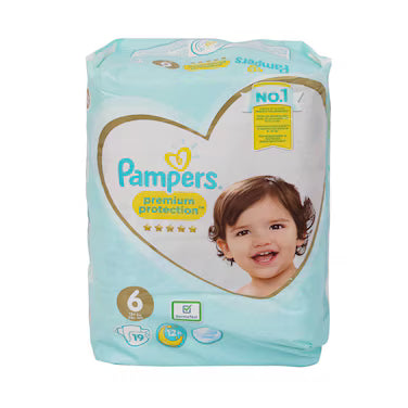Pampers Premium Protection Diapers Size 6-19