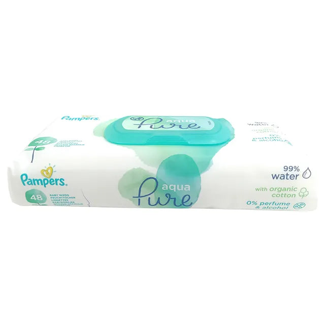 Pampers Aqua Pure Wipes 48s