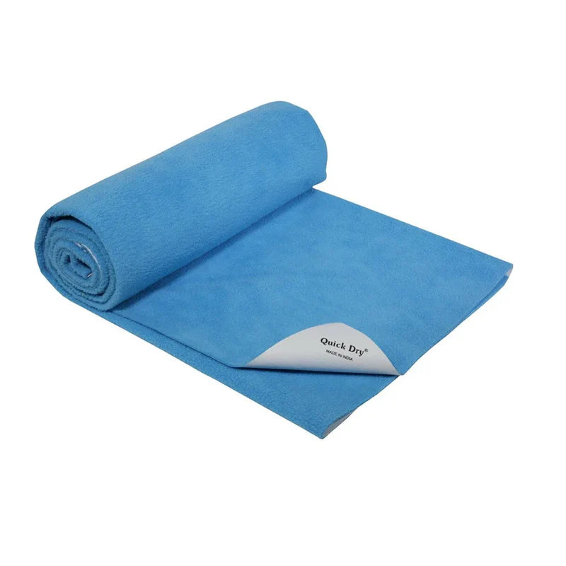 Quick Dry Bed Protector Firozi Large