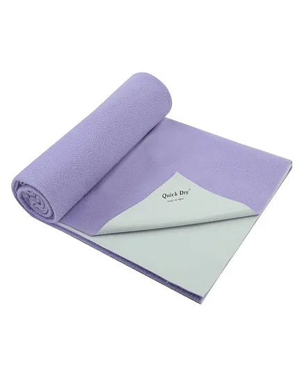 Quick Dry Bed Protector Lilac Large