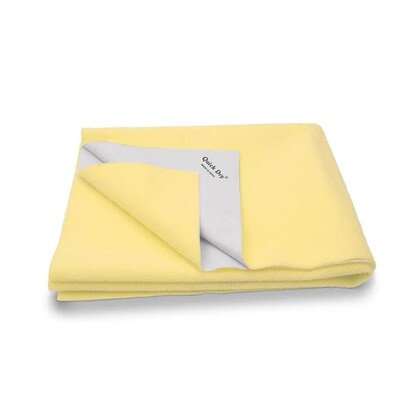 Quick Dry Bed Protector Yellow Large