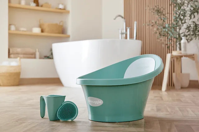 Shnuggle Baby Bath Silicone Brush Eucalyptus