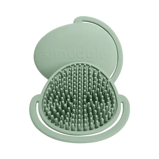 Shnuggle Baby Bath Silicone Brush Eucalyptus