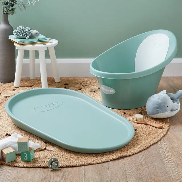 Shnuggle Squishy Baby Changing Mat Eucalyptus