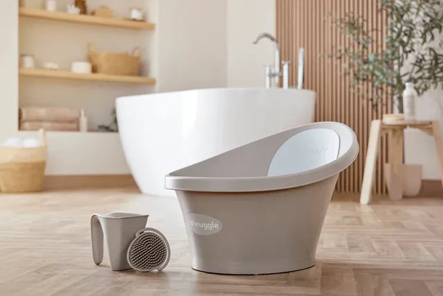 Shnuggle Baby Bath Silicone Brush Taupe