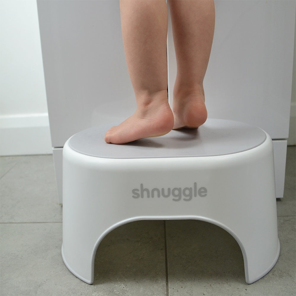 Shnuggle Kids Light Weight Step Stool White