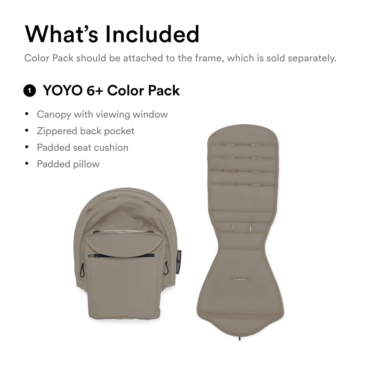 Stokke YOYO 6+ Color Pack Taupe