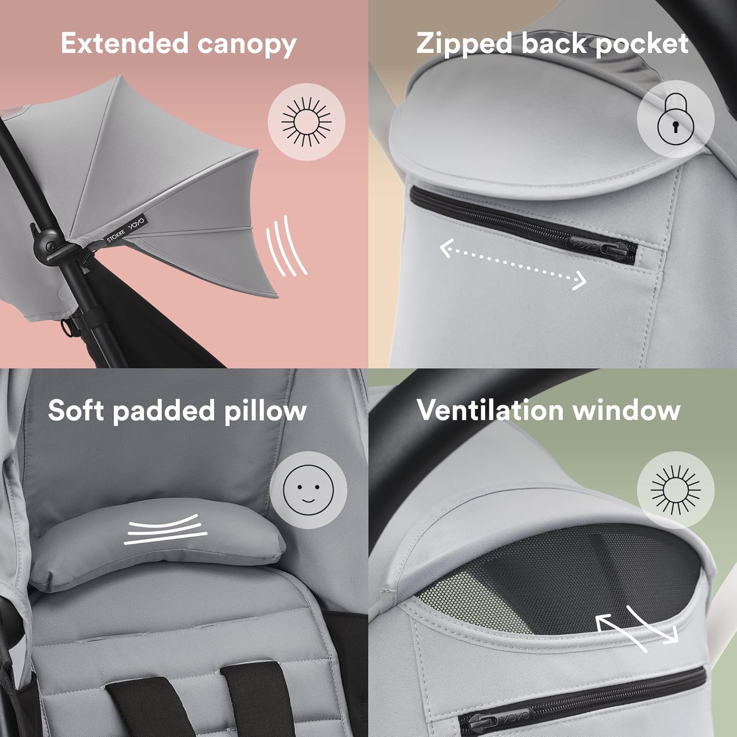 Stokke YOYO 6+ Color Pack Stone