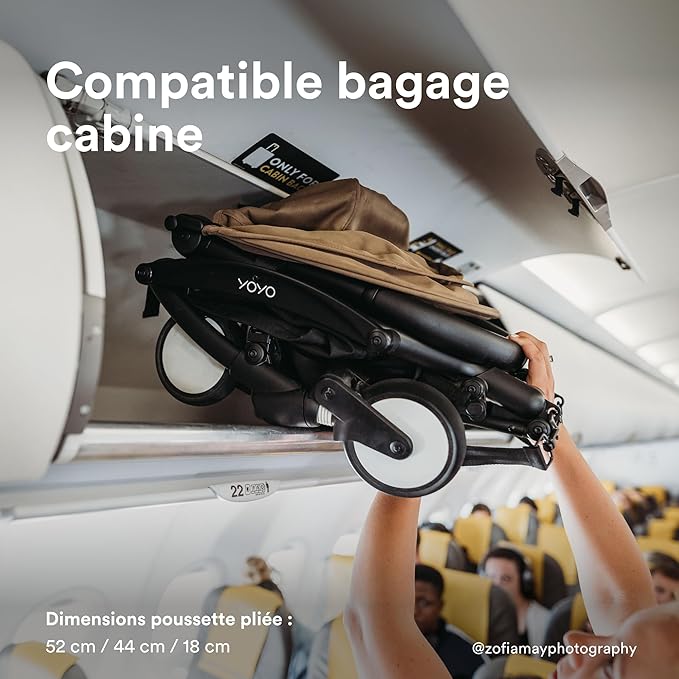 إطار Stokke YOYO³ أبيض مع عبوة ألوان 6 أشهر فأكثر من Air France Blue 