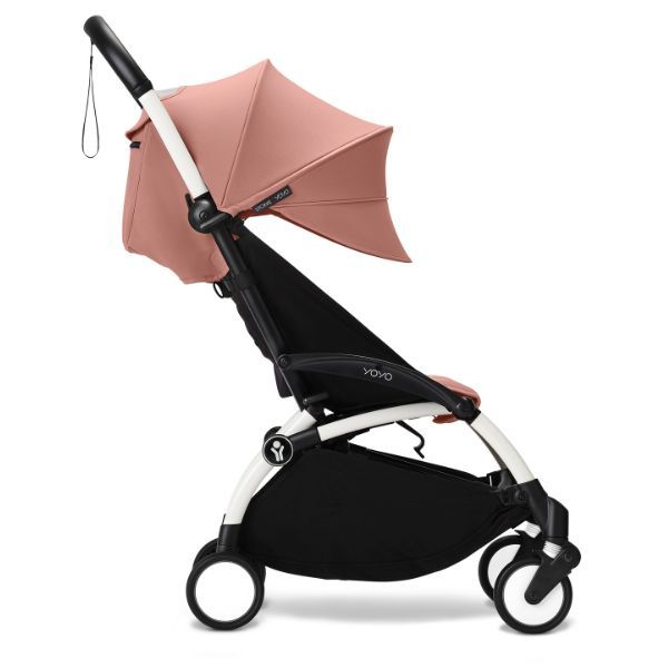 Stokke YOYO³ Frame White With 6M+ color pack Ginger