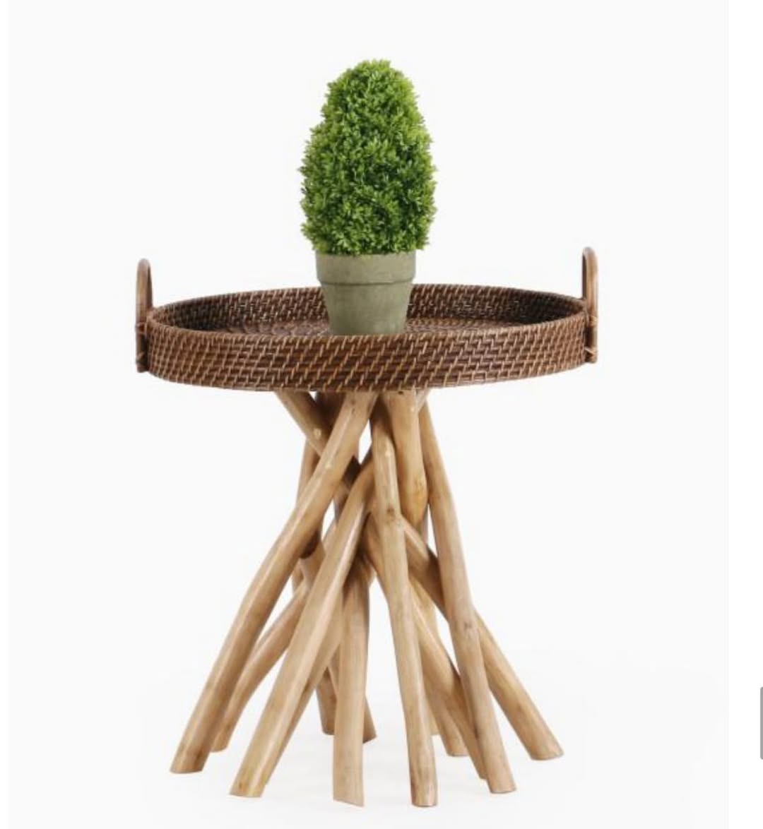 Cuddle Barito Rattan Side Table