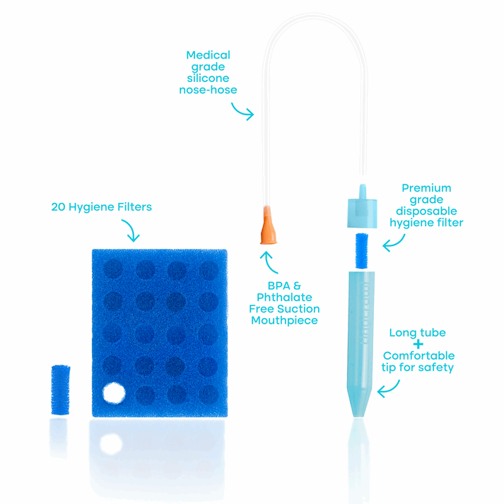 Tinycrawl Hygiene Filters For Boogerbuster 20pcs