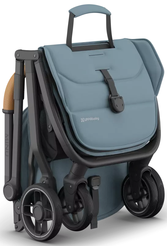 عربة أطفال UPPAbaby Minu V3 من Dillan Stone Blue
