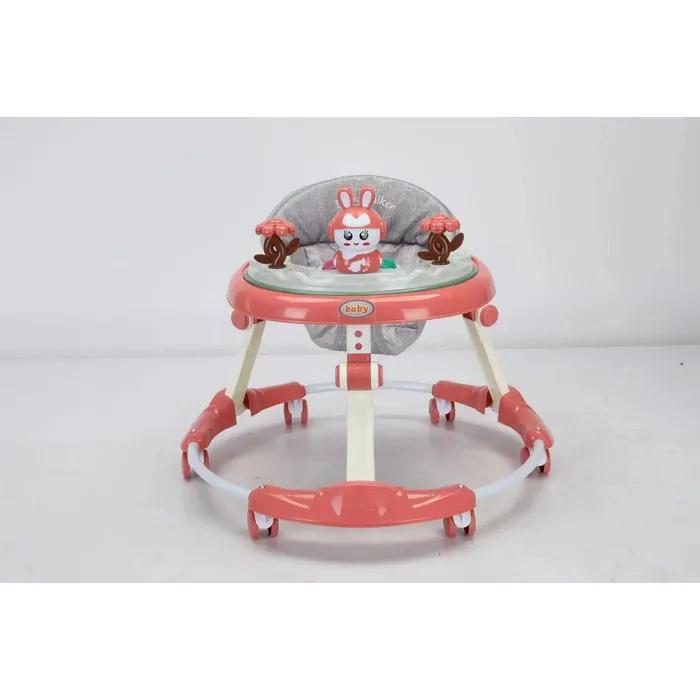 Happy Well Baby Walker Pink