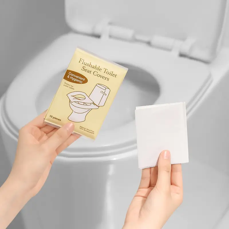 Disposable Flush Toilet Seat Cover 10pcs