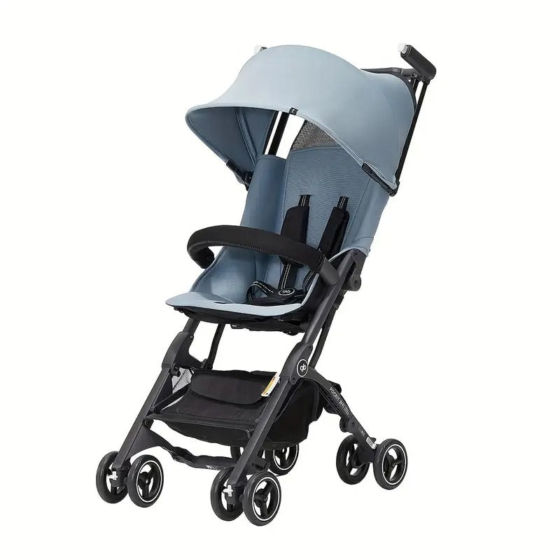 Gb Pockit 3H All Terrain Ultra Light Baby Stroller Compact Size All Terrain Stroller Blue