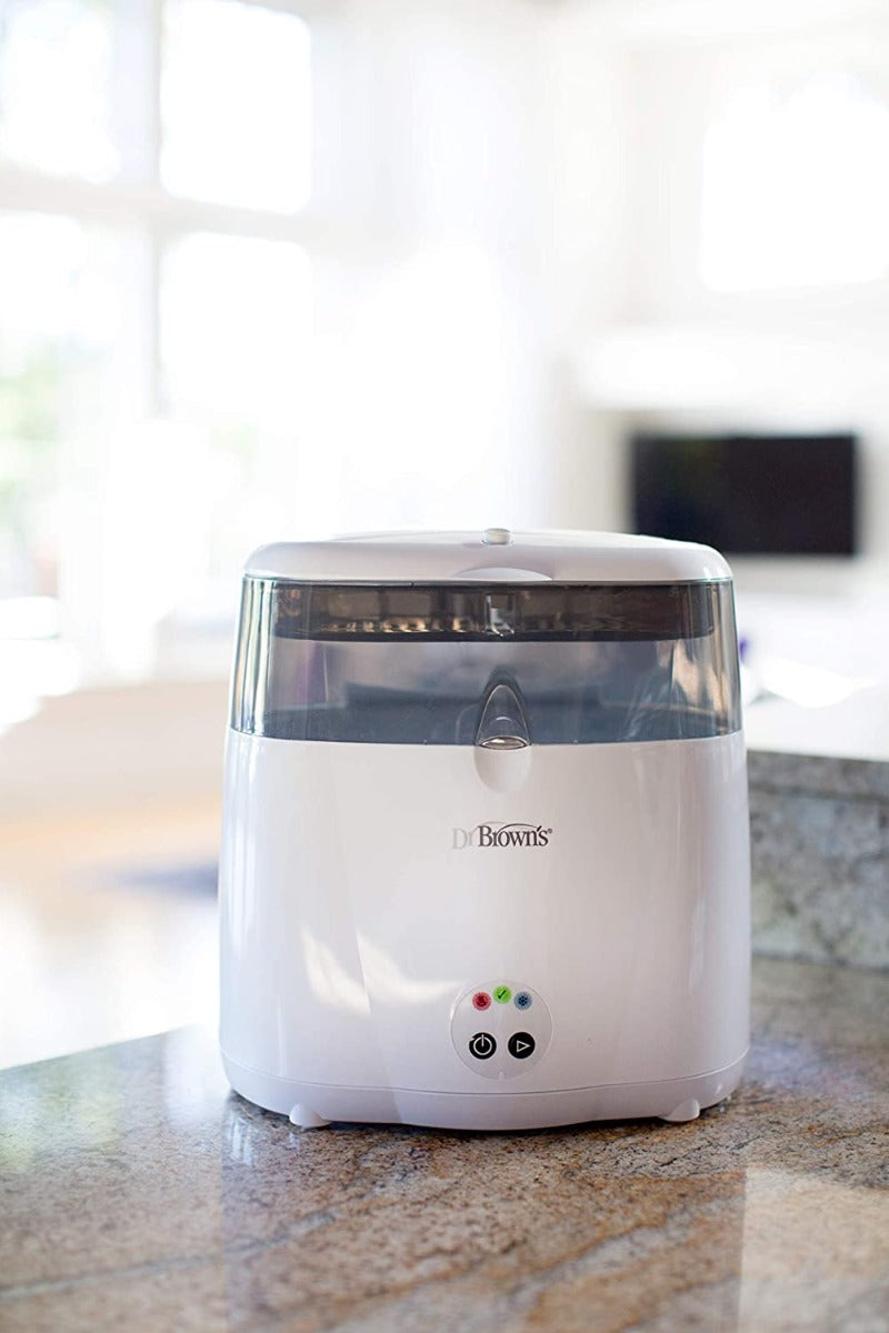 Dr Browns Deluxe Electric Bottle Sterilizer with Cycle Indicator