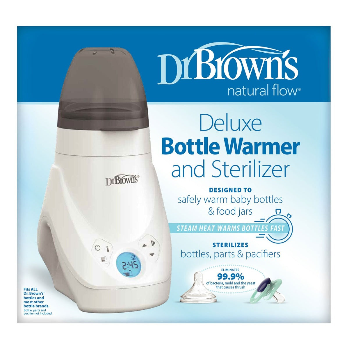 Dr.Browns Deluxe Electric Bottle & Food Warmer & Sterilizer Type G Plug