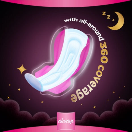 Always DreamZzz Cotton Soft Night long Thick Pads 20pcs Pack