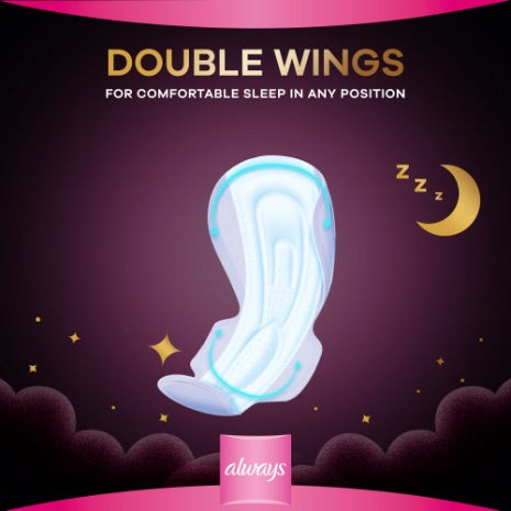 Always DreamZzz Cotton Soft Night long Thick Pads 20pcs Pack