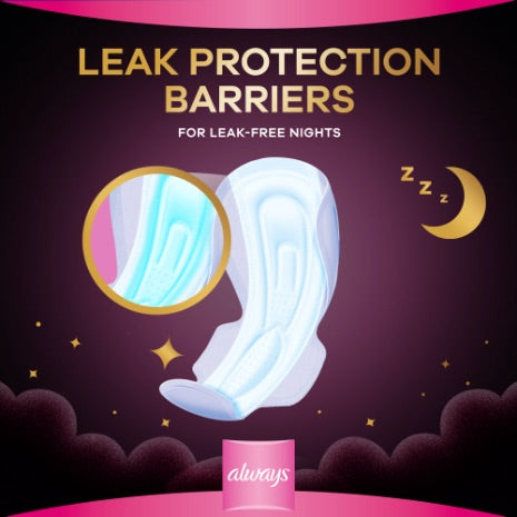 Always DreamZzz Cotton Soft Night long Thick Pads 20pcs Pack