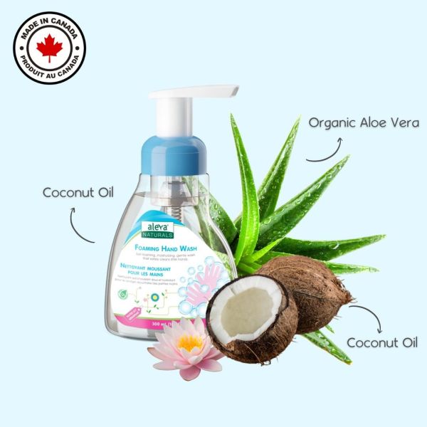 Aleva Naturals Foamimg Hand Wash Water Lily 300 ml