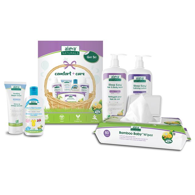 Aleva Naturals Newborn Comfort Care Gift Set