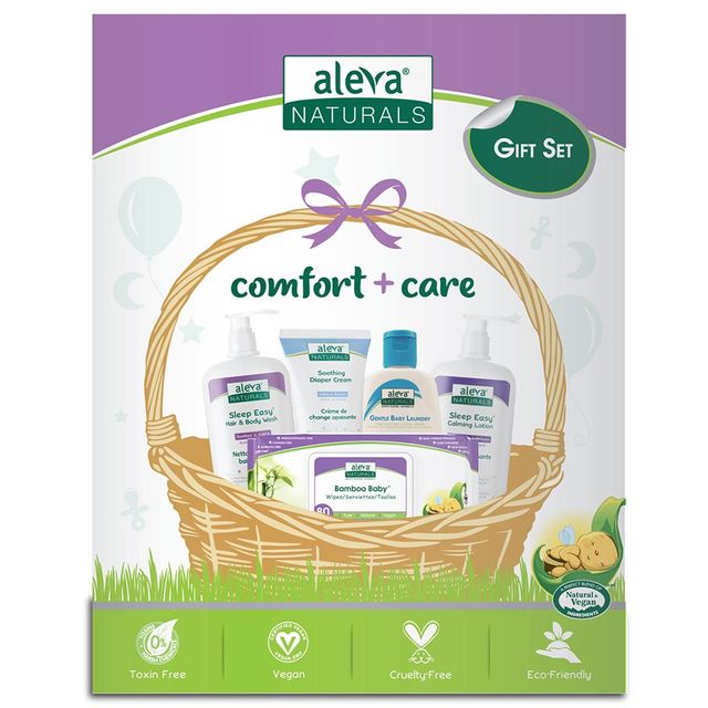 Aleva Naturals Newborn Comfort Care Gift Set