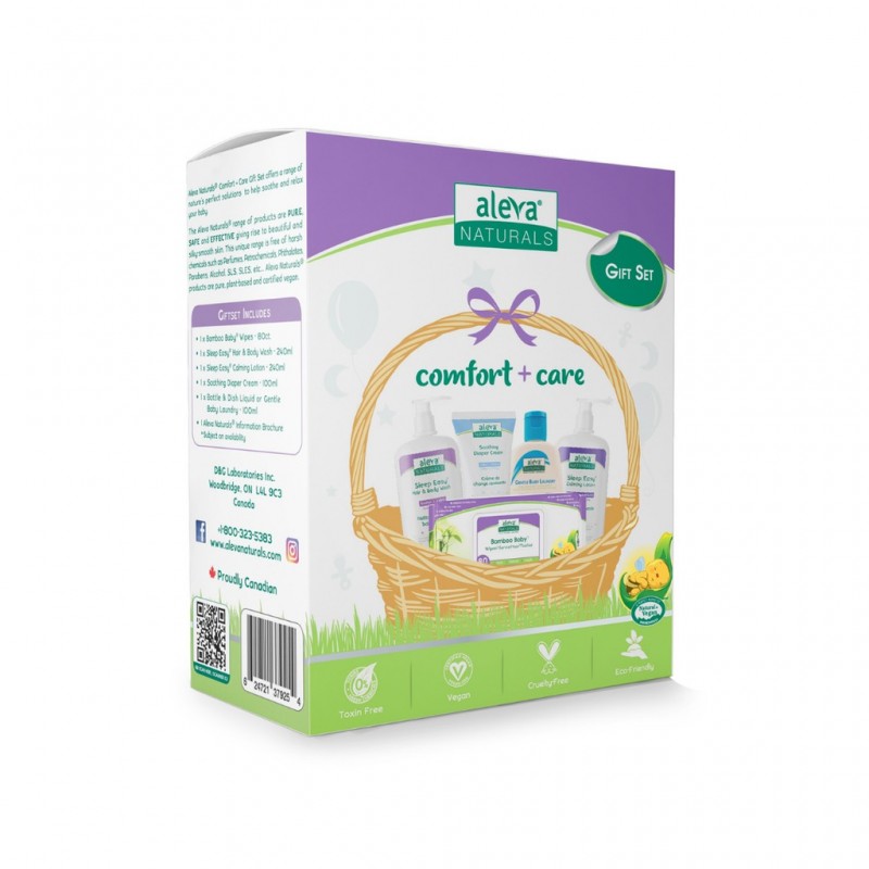 Aleva Naturals Newborn Comfort Care Gift Set