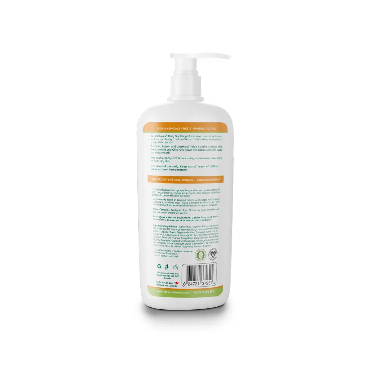 Aleva Naturals Daily Soothing Moisturizer 240 ml
