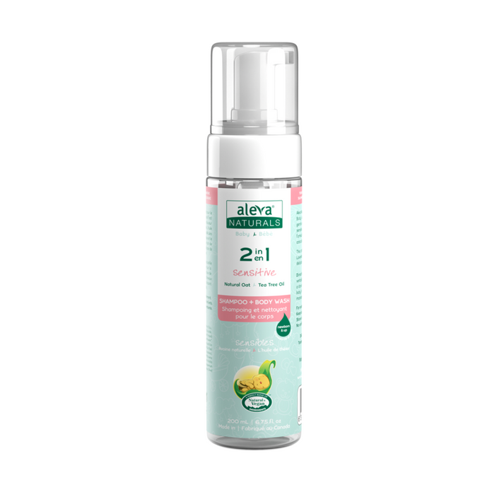 Aleva Naturals 2 in 1 Hair & Body Wash 200 ml