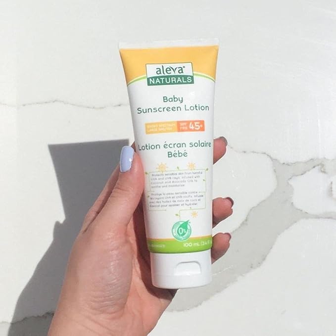 Aleva Naturals Baby Sunscreen SPF 45+ Lotion 100ml