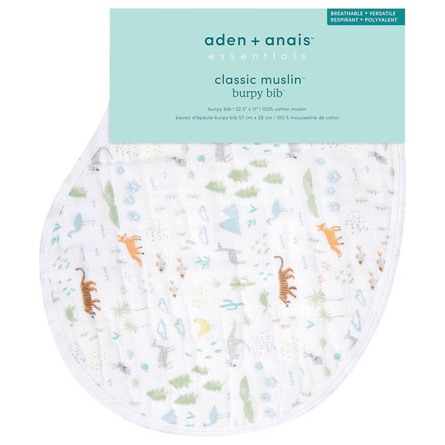 مريلة أطفال من القطن الموسلين من Aden + Anais Essentials Voyager