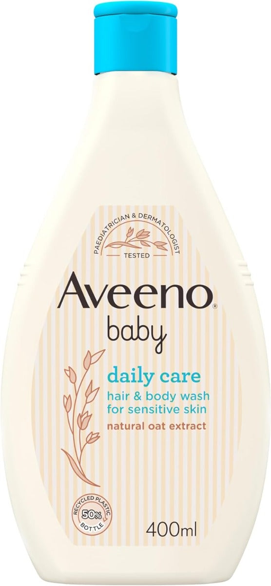 Aveeno Baby Daily Care Moisturising Hair And Body Wash 400ml
