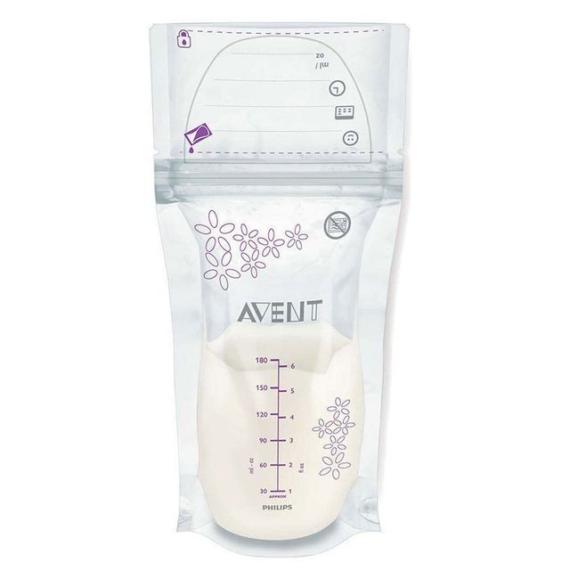 Philips Avent Breast Milk Storage Bags 180ml Pack of 25
